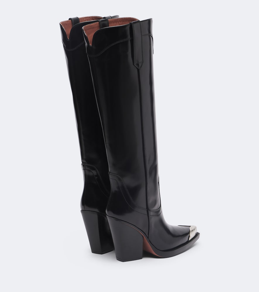 Paris Texas El Dorado embellished leather cowboy boots