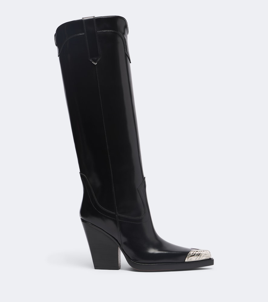 Paris Texas El Dorado embellished leather cowboy boots