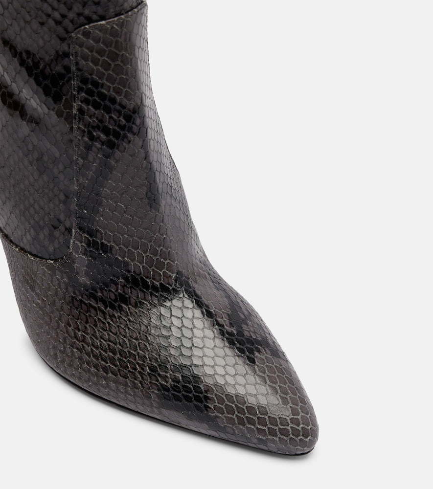 Paris Texas Elsa 100 leather knee-high boots