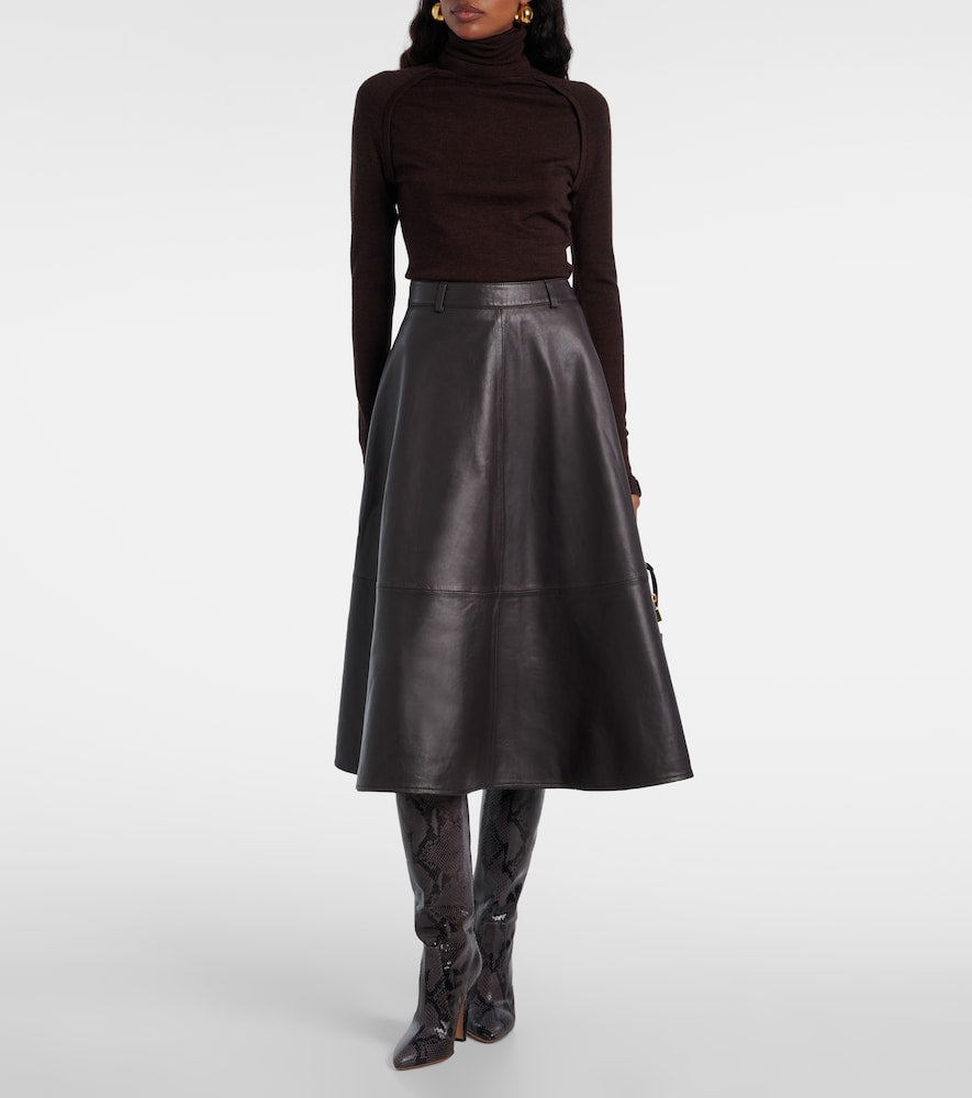 Paris Texas Elsa 100 leather knee-high boots