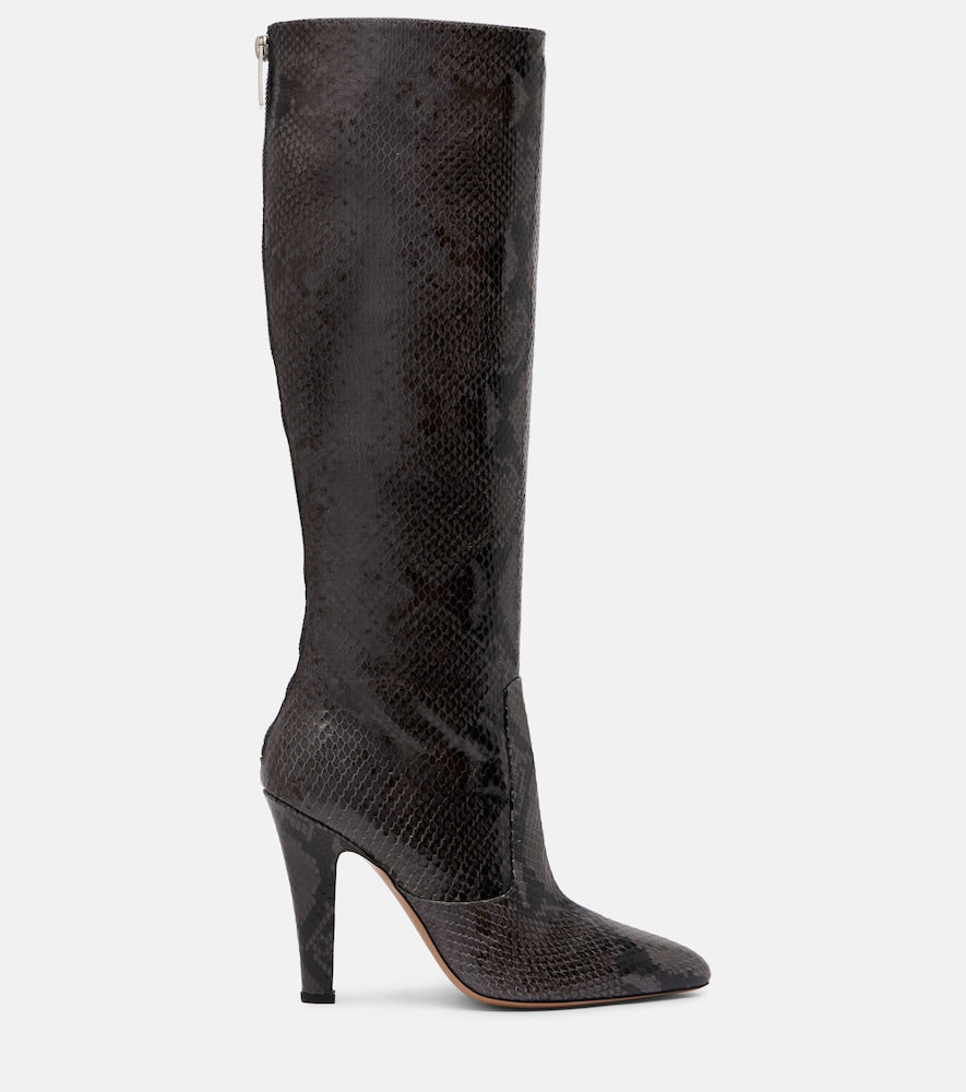 Paris Texas Elsa 100 leather knee-high boots