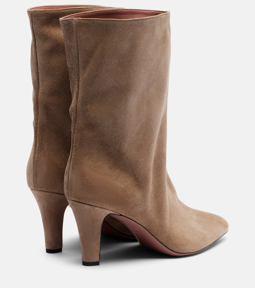 Paris Texas Elsa 75 suede ankle boots