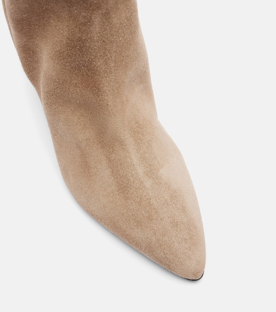 Paris Texas Elsa 75 suede ankle boots