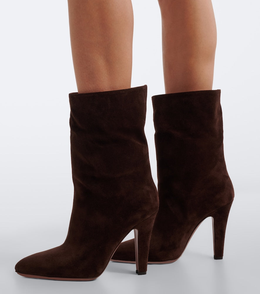 Paris Texas Elsa suede ankle boots