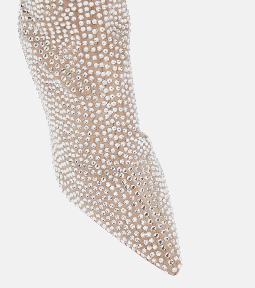 Paris Texas Embellished over-the-knee boots