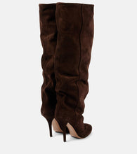 Paris Texas Esther 105 suede knee-high boots