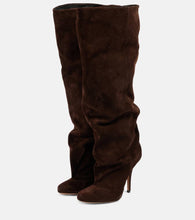 Paris Texas Esther 105 suede knee-high boots