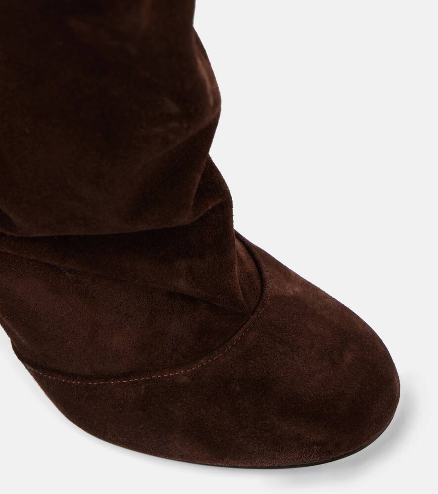 Paris Texas Esther 105 suede knee-high boots