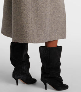 Paris Texas Esther 75 suede boots