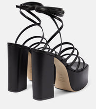 Paris Texas Evita embellished leather sandals