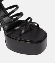 Paris Texas Evita embellished leather sandals