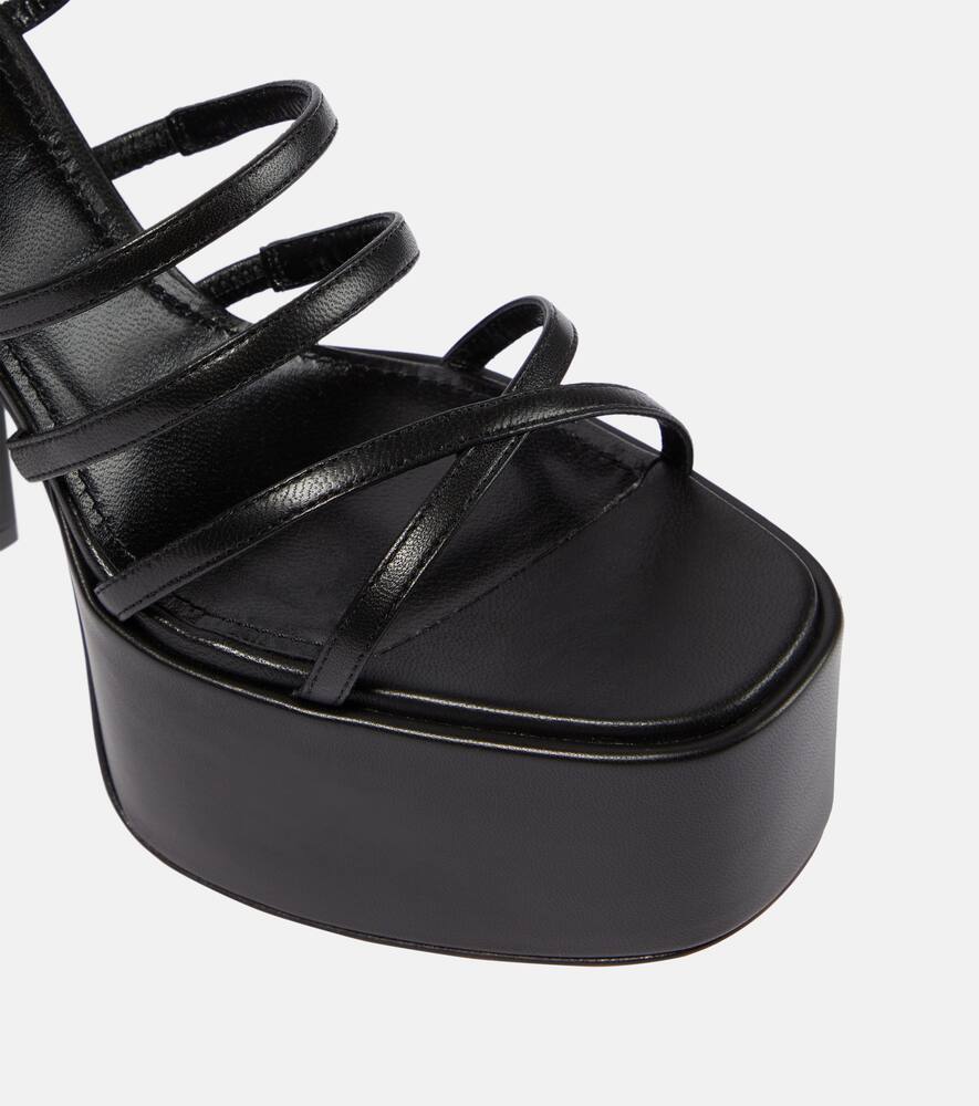 Paris Texas Evita embellished leather sandals
