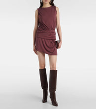 Paris Texas Gaia 85 leather knee-high boots