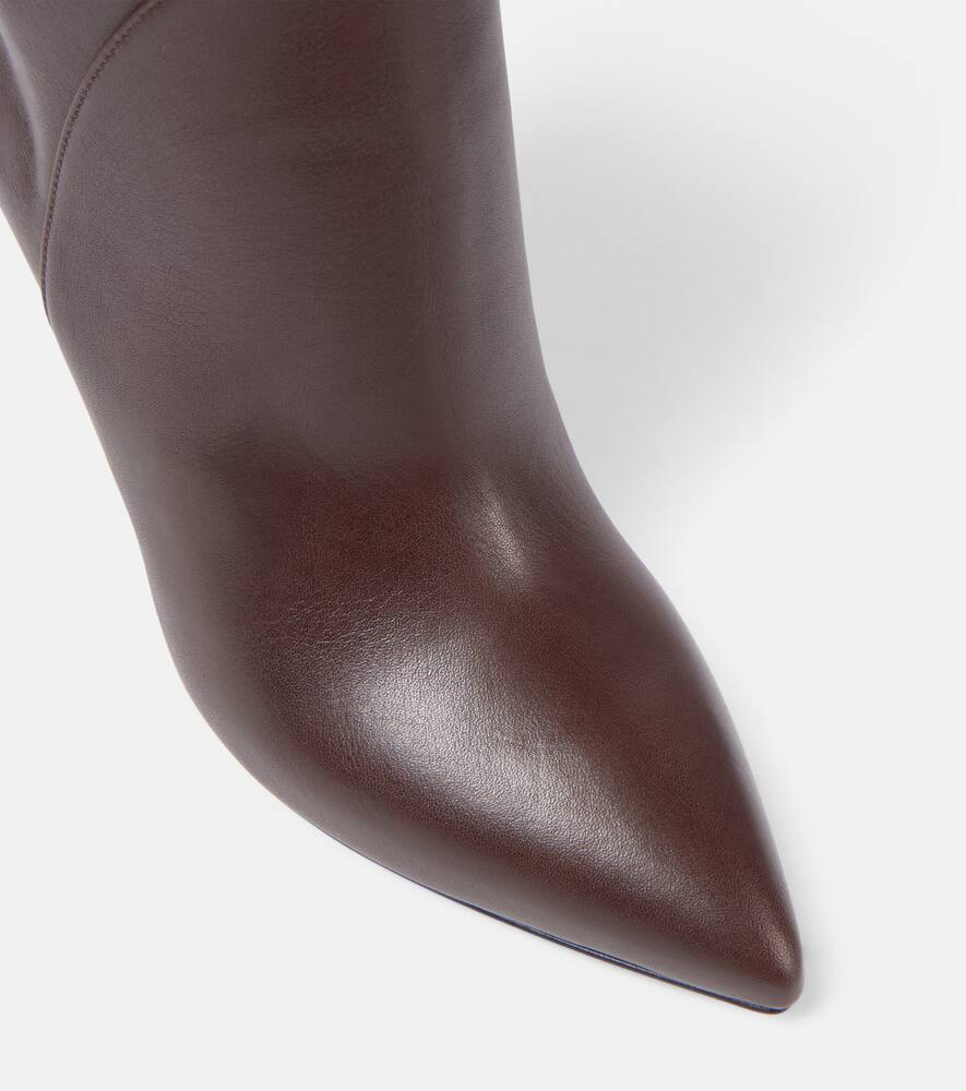 Paris Texas Gaia 85 leather knee-high boots