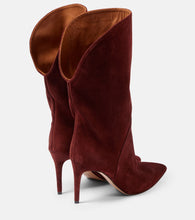Paris Texas Gaia 85 suede boots