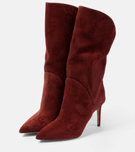 Paris Texas Gaia 85 suede boots