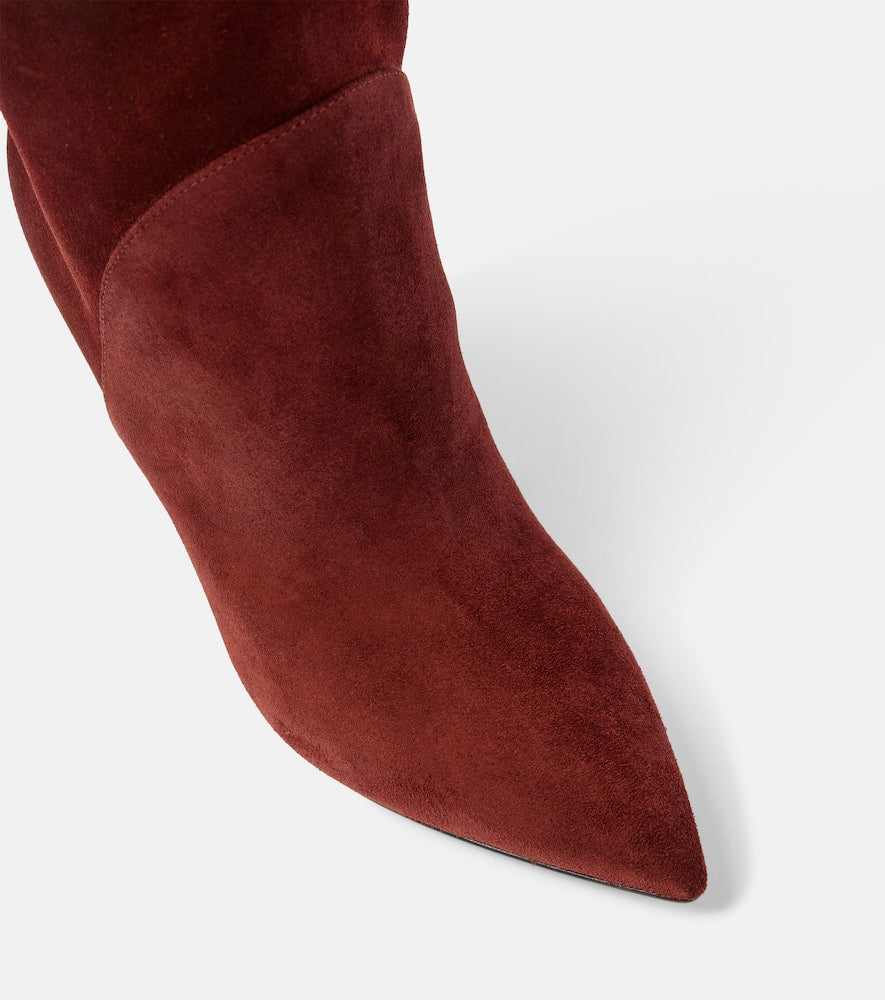 Paris Texas Gaia 85 suede boots
