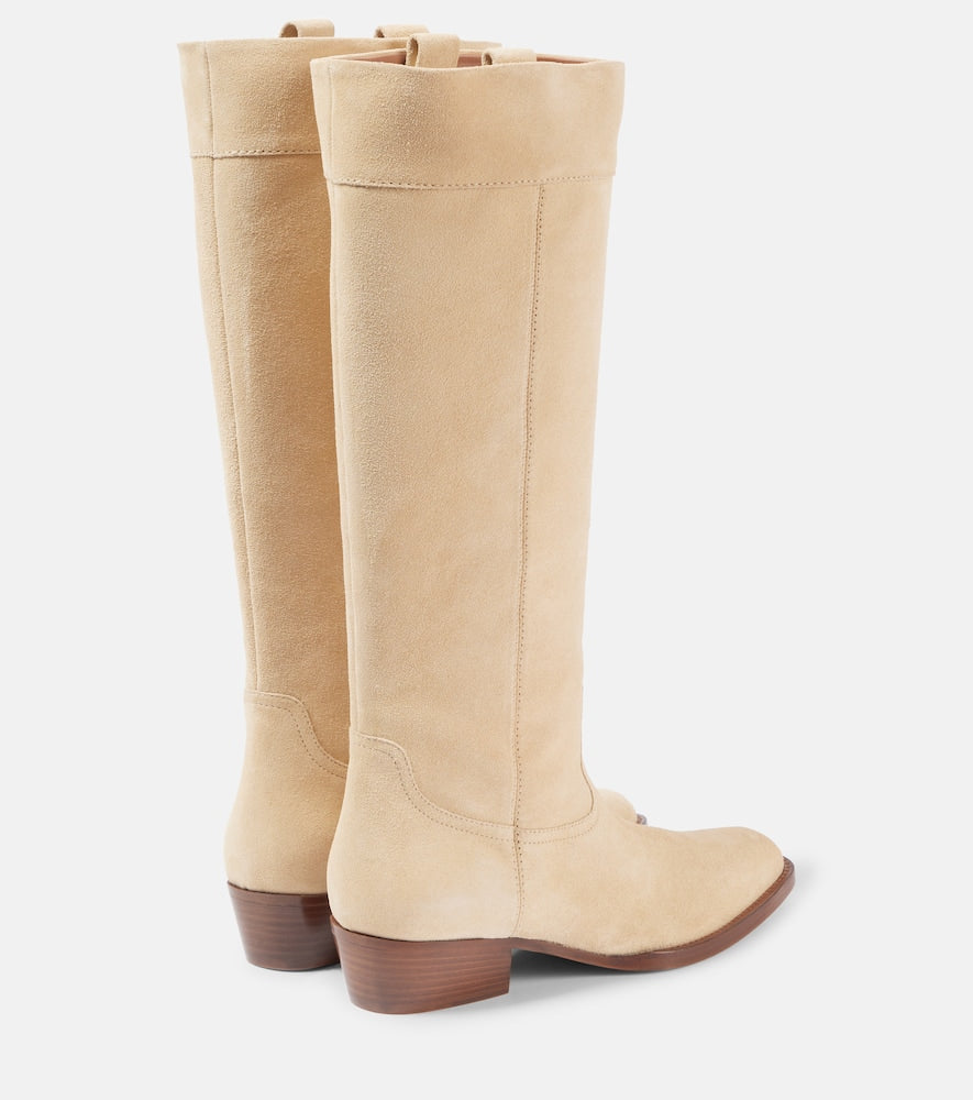 Paris Texas Helena 35 suede cowboy boots