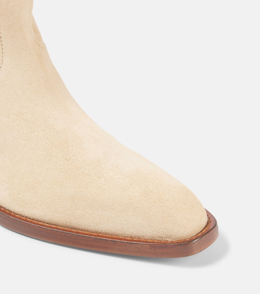 Paris Texas Helena 35 suede cowboy boots