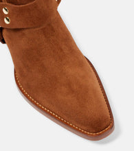 Paris Texas Helena suede biker boots