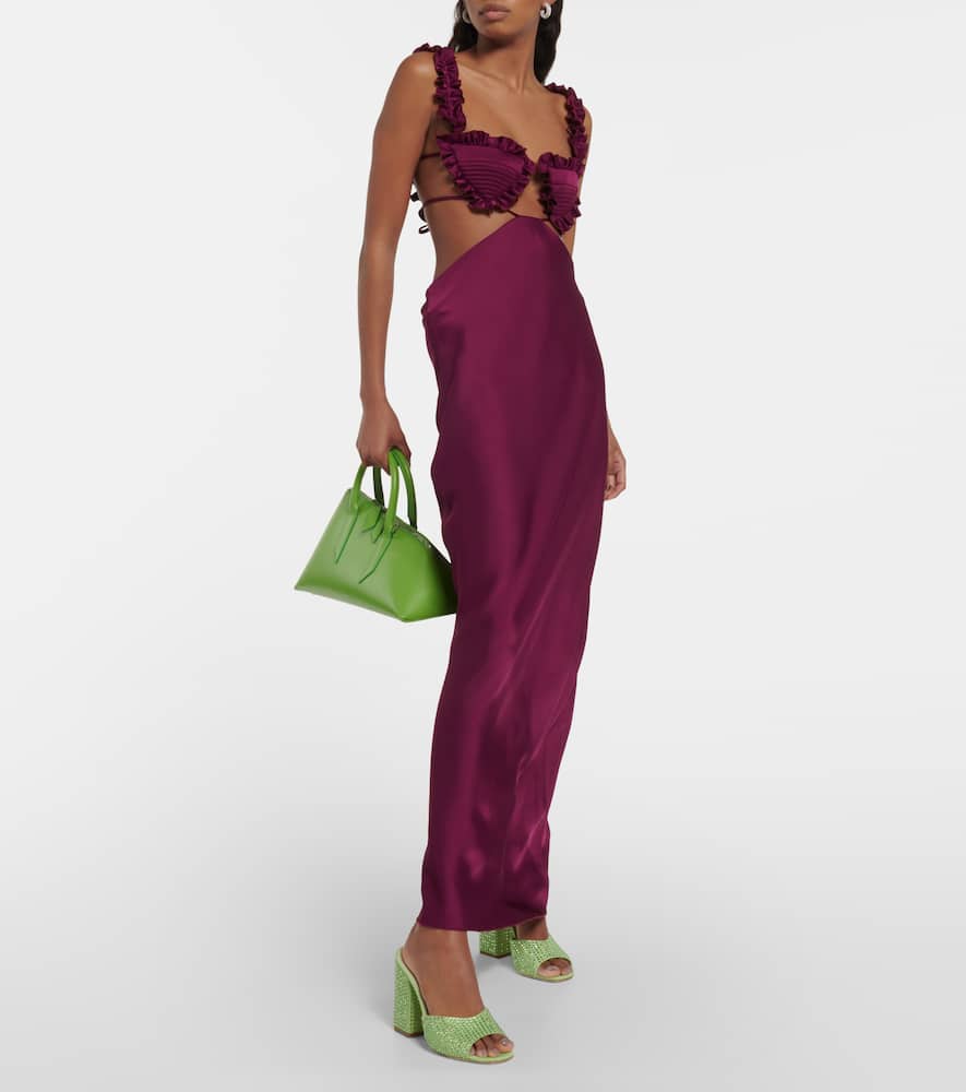 Paris Texas Holly Anja embellished suede mules