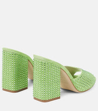 Paris Texas Holly Anja embellished suede mules