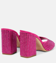 Paris Texas Holly Anja embellished suede mules