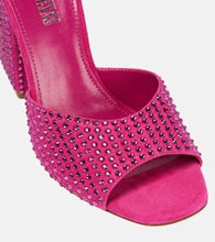 Paris Texas Holly Anja embellished suede mules