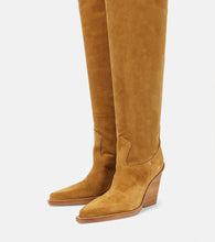 Paris Texas Holly Dakota suede over-the-knee boots