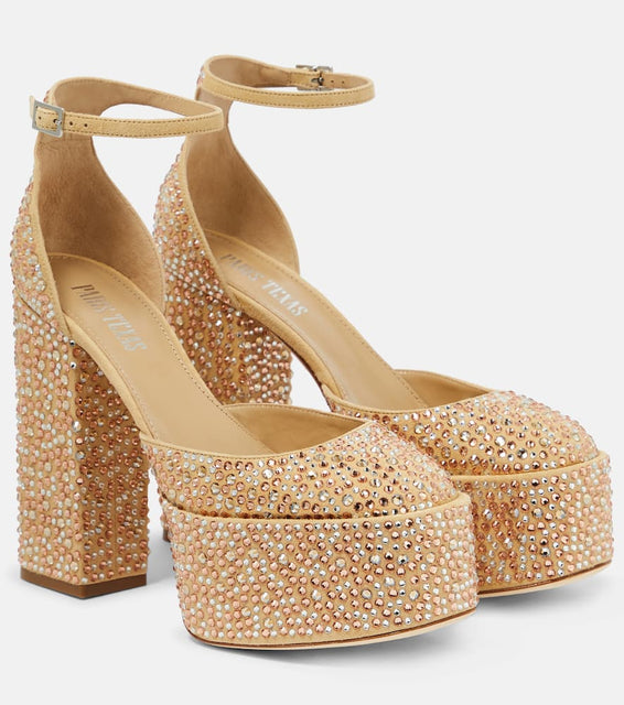 Paris Texas Holly Nicole leather sandals