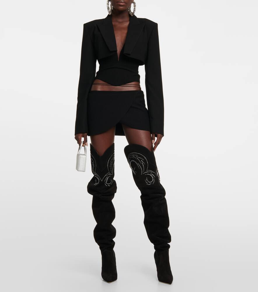 Paris Texas Holly Paloma over-the-knee boots