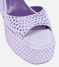 Paris Texas Holly Tatiana embellished leather platform sandals