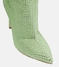 Paris Texas Holly embellished leather knee-high boots