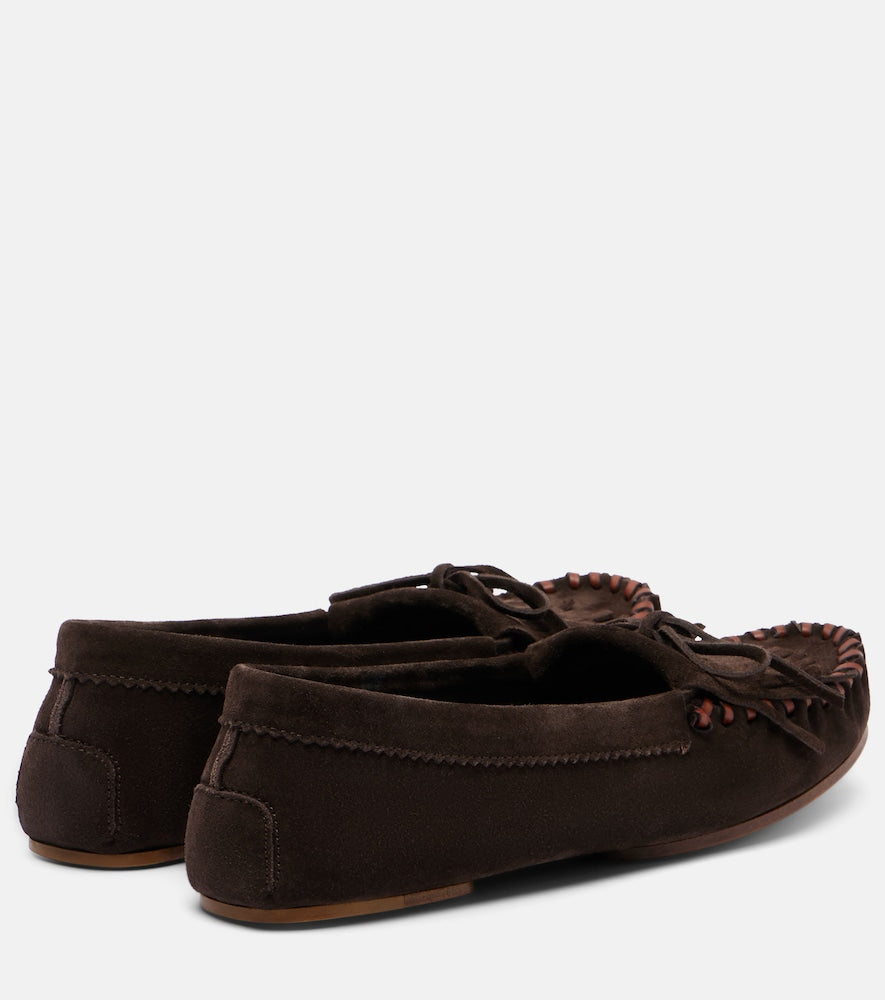 Paris Texas Indiana tasseled suede loafers