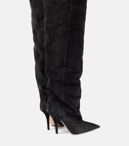Paris Texas Ines 105 suede over-the-knee boots