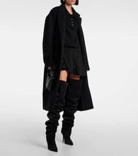 Paris Texas Ines 105 suede over-the-knee boots