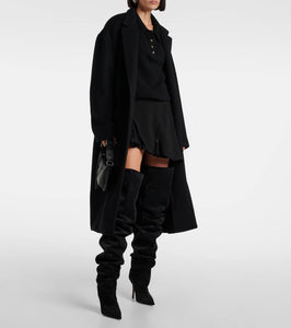 Paris Texas Ines 105 suede over-the-knee boots