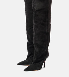 Paris Texas Ines 105 suede over-the-knee boots
