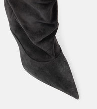 Paris Texas Ines 105 suede over-the-knee boots