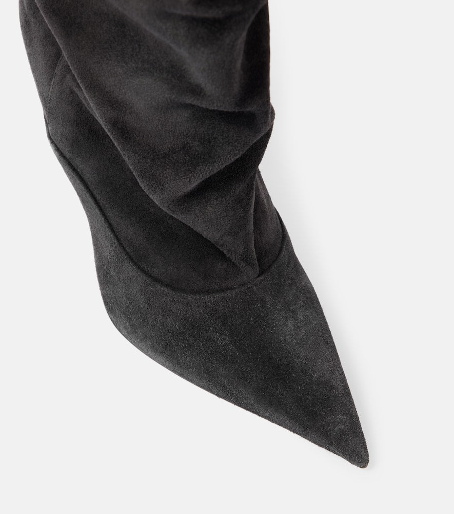 Paris Texas Ines 105 suede over-the-knee boots