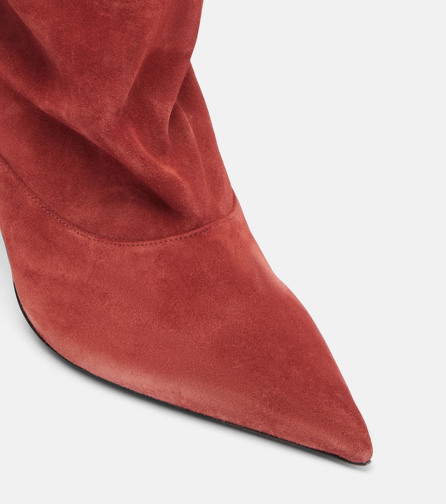 Paris Texas Ines 75 suede knee-high boots