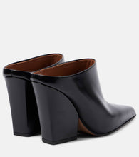 Paris Texas Jane 100 brushed calf clogs