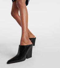 Paris Texas Jane 100 brushed calf clogs