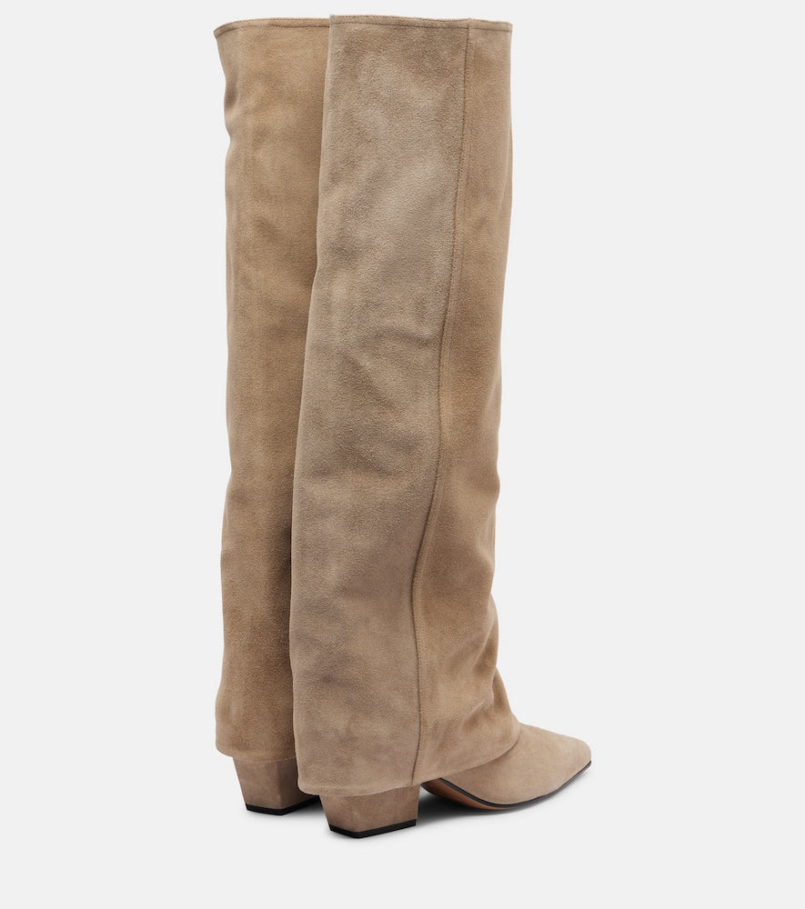 Paris Texas Jane 60 suede knee-high boots