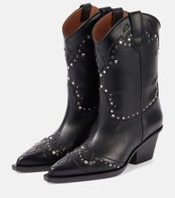 Paris Texas Janice 60 studded leather cowboy boots