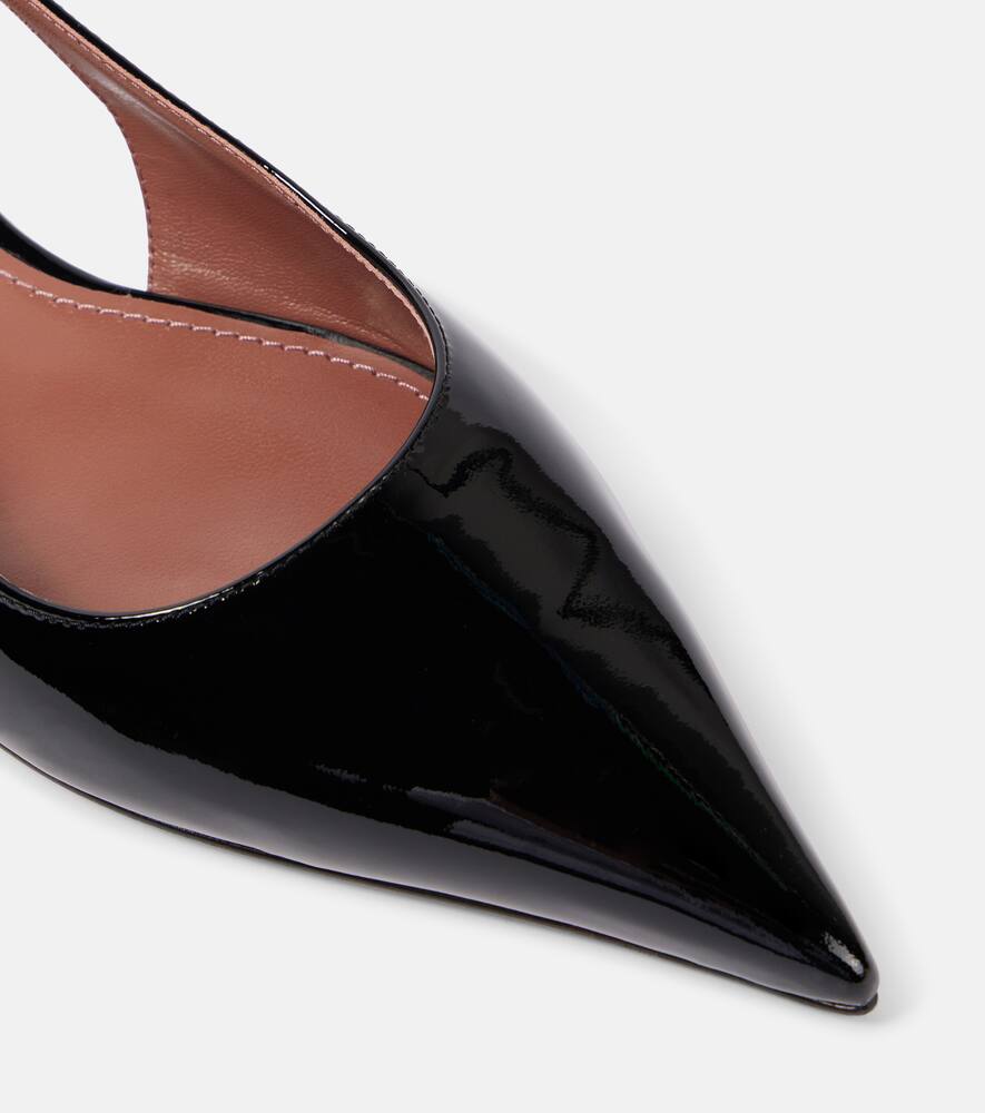 Paris Texas Jessica 10 patent leather slingback flats