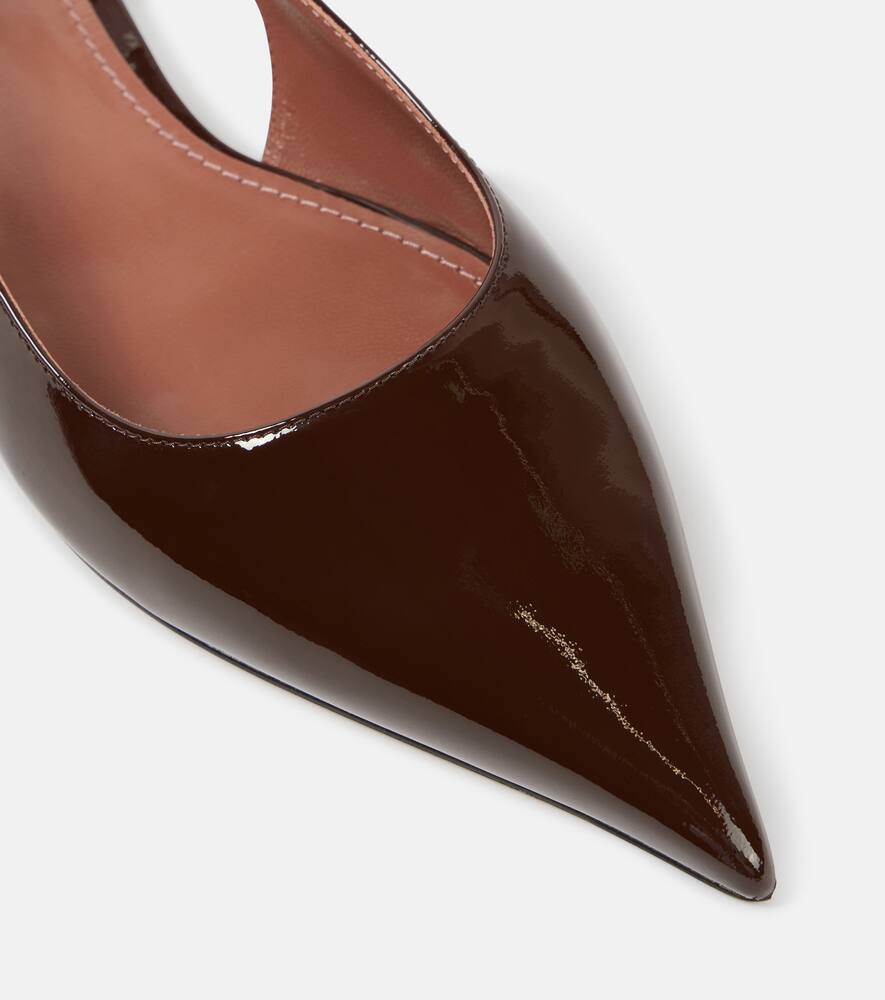 Paris Texas Jessica 10 patent leather slingback flats