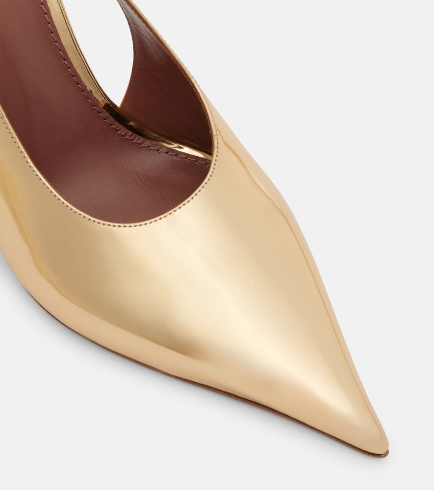 Paris Texas Jessica 105 patent leather slingback pumps