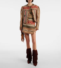 Paris Texas Jessie 75 fringed suede knee-high boots