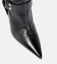 Paris Texas June leather mid-calf boots